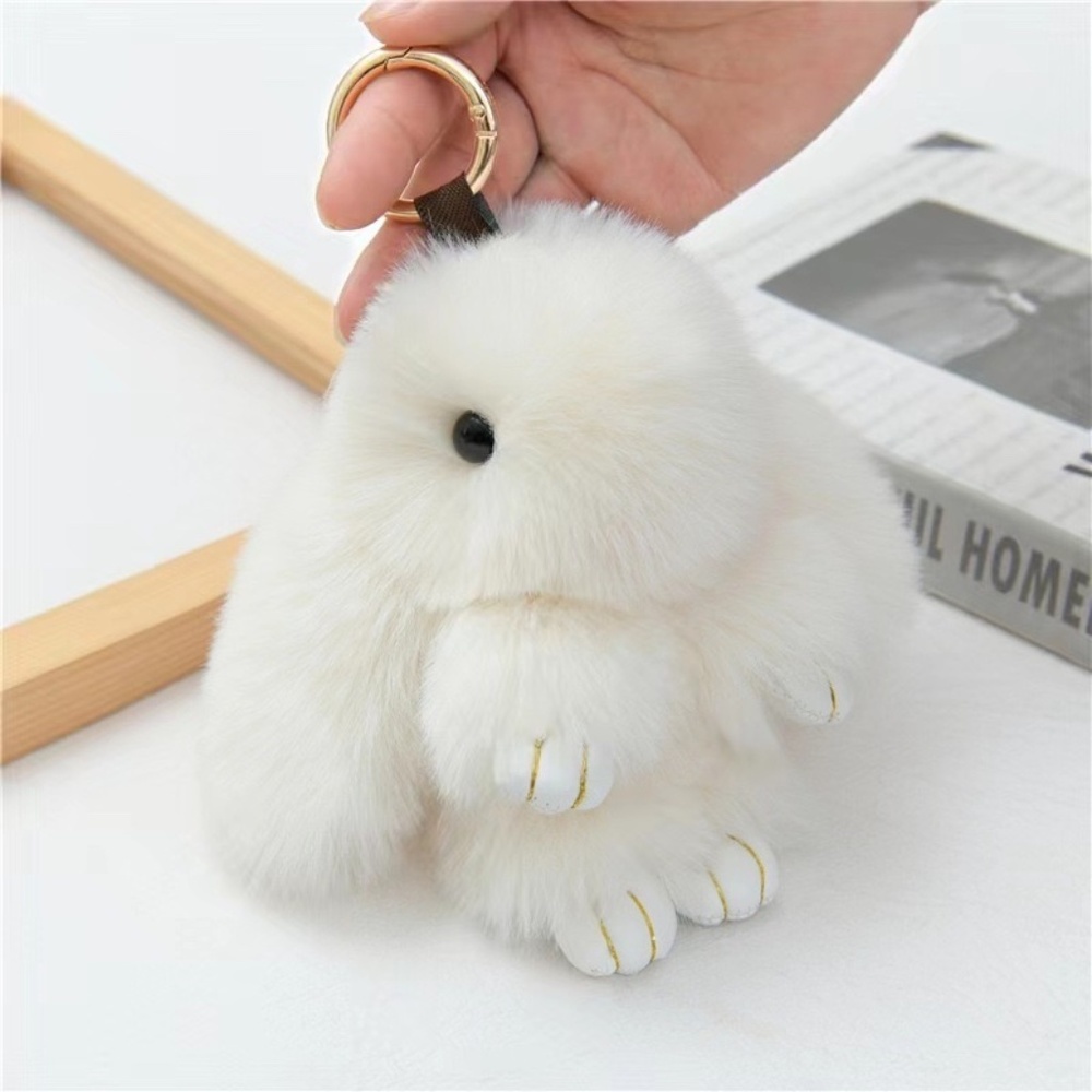 Cream Bunny Plush